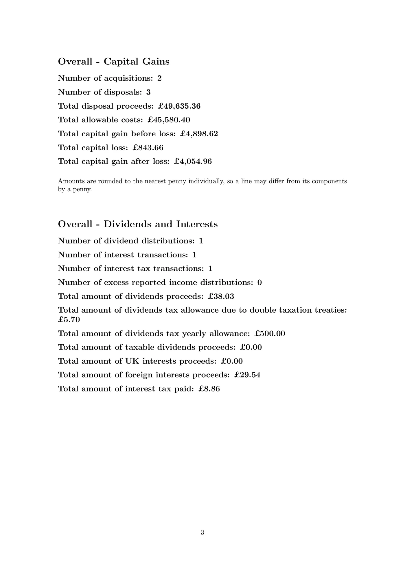Example report, page 3